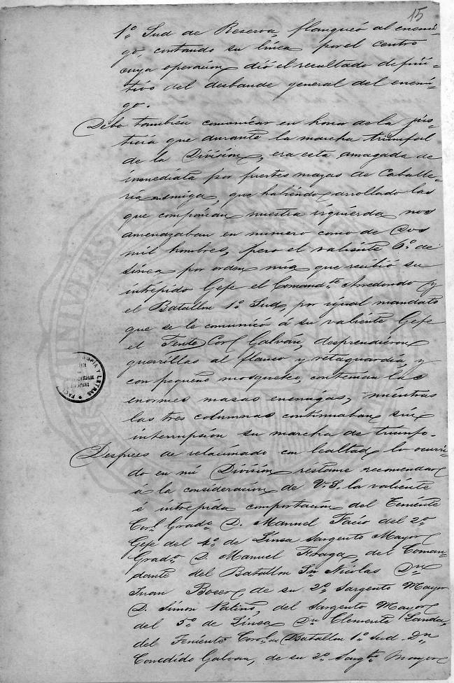 Documento 5 folio 3 
