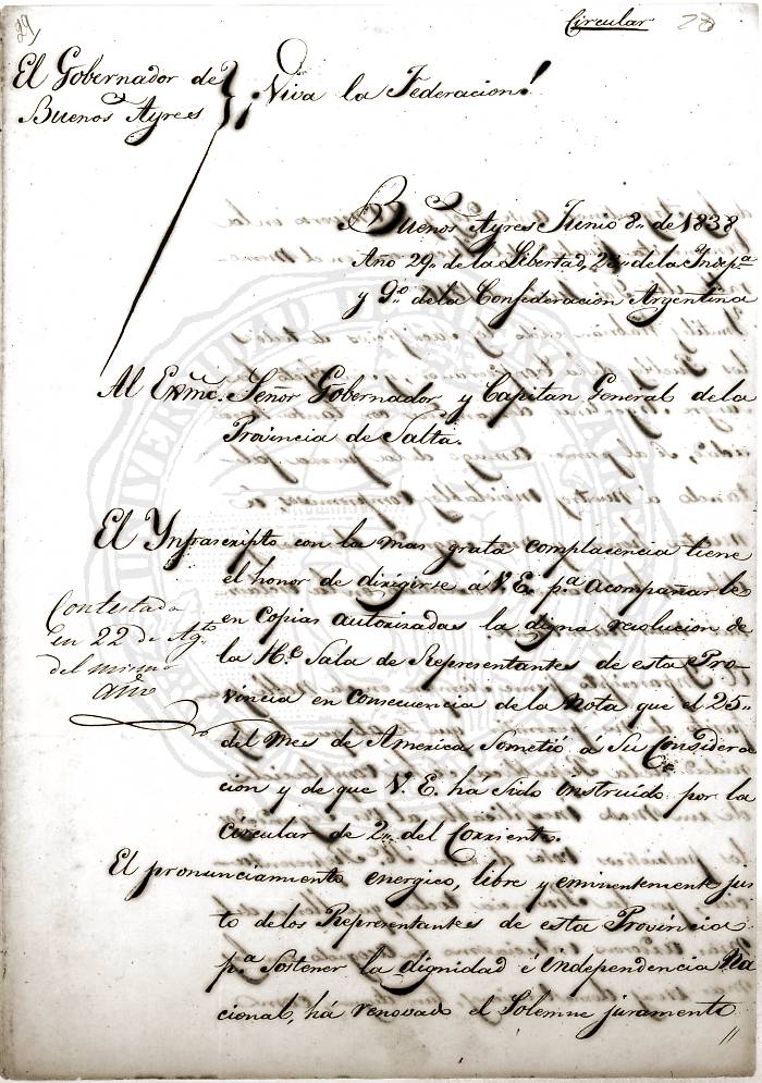 Documento 28 folio 1 