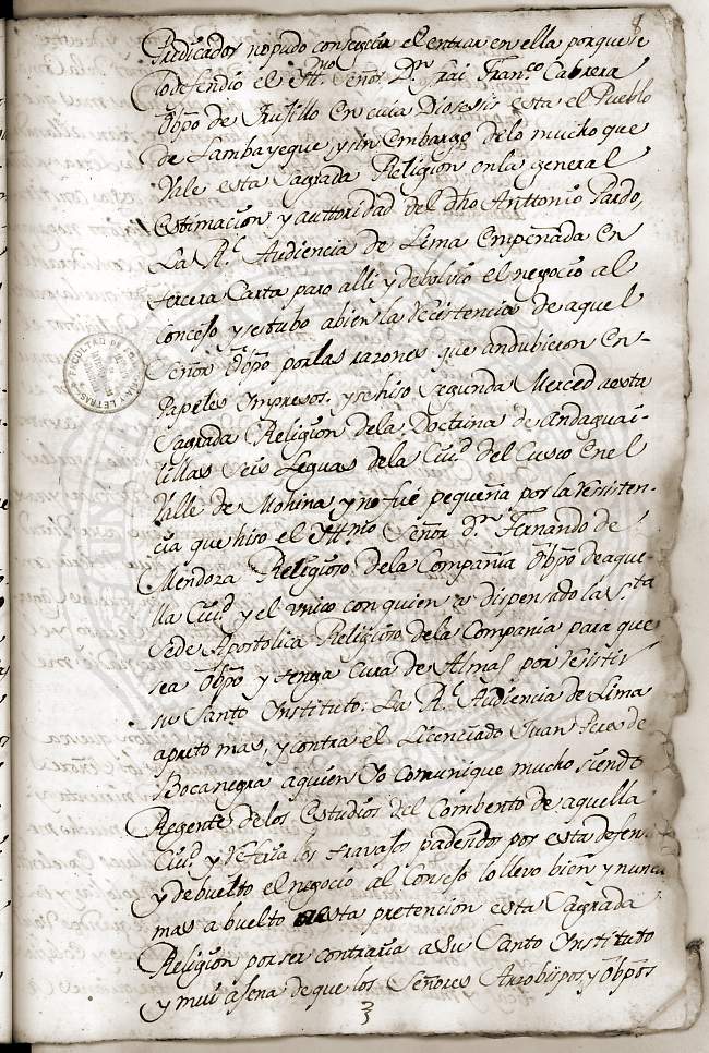 Documento 3 folio 11 