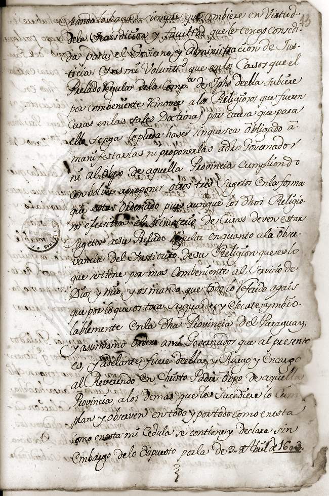 Documento 3 folio 21 