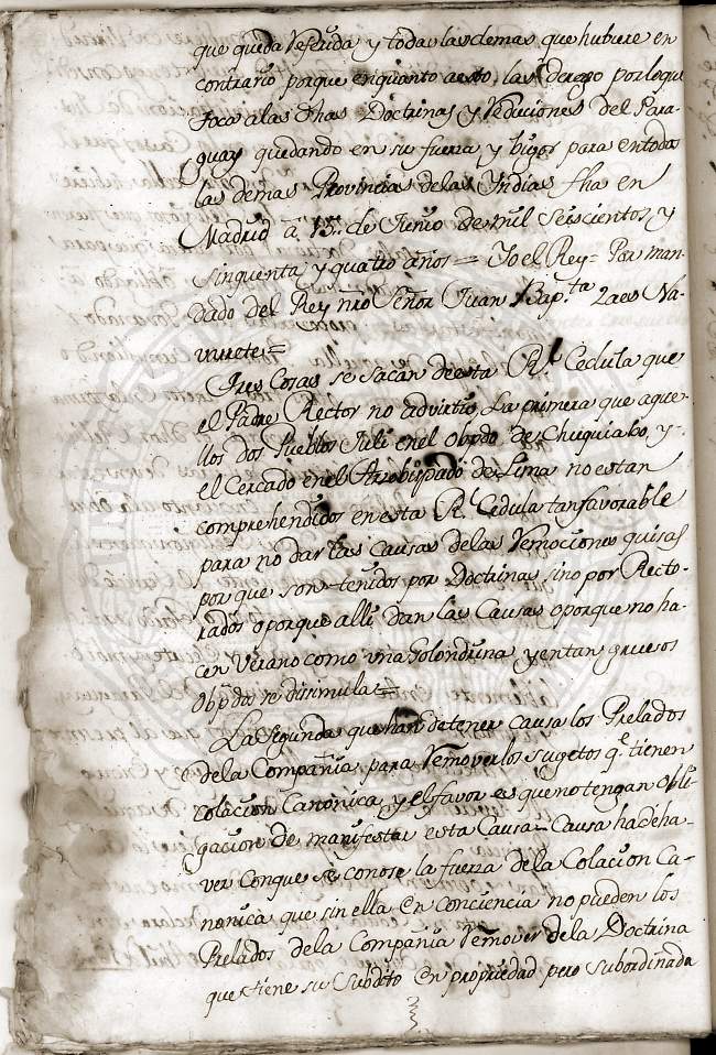 Documento 3 folio 22 