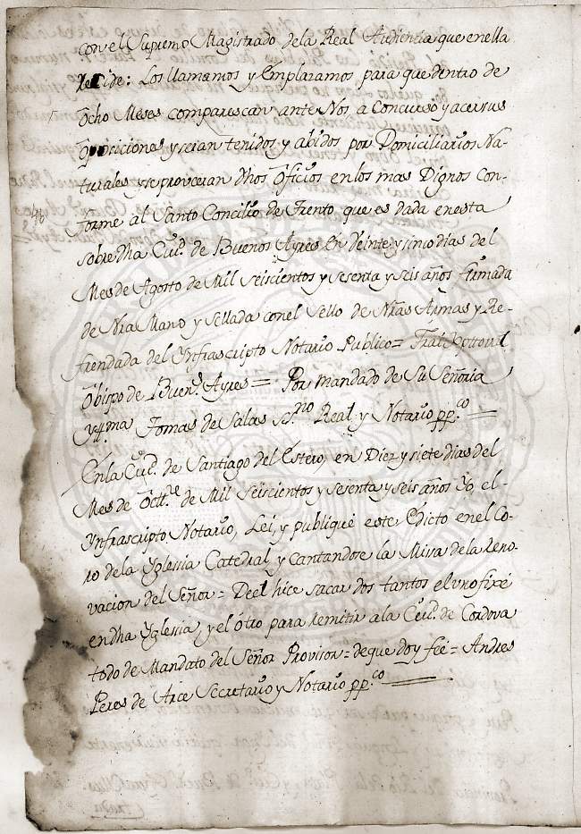 Documento 5 folio 14 