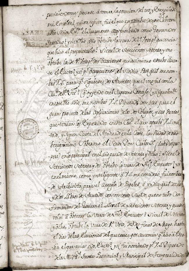 Documento 9 folio 3 