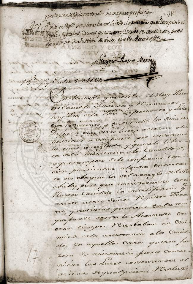 Documento 11 folio 3 