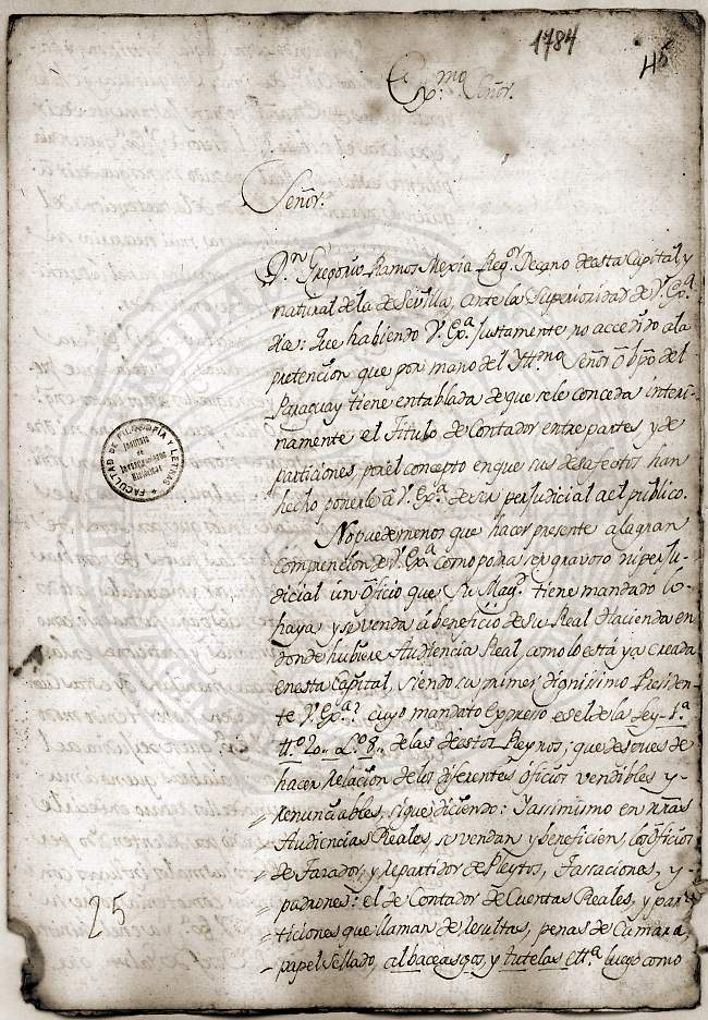 Documento 13 folio 1 