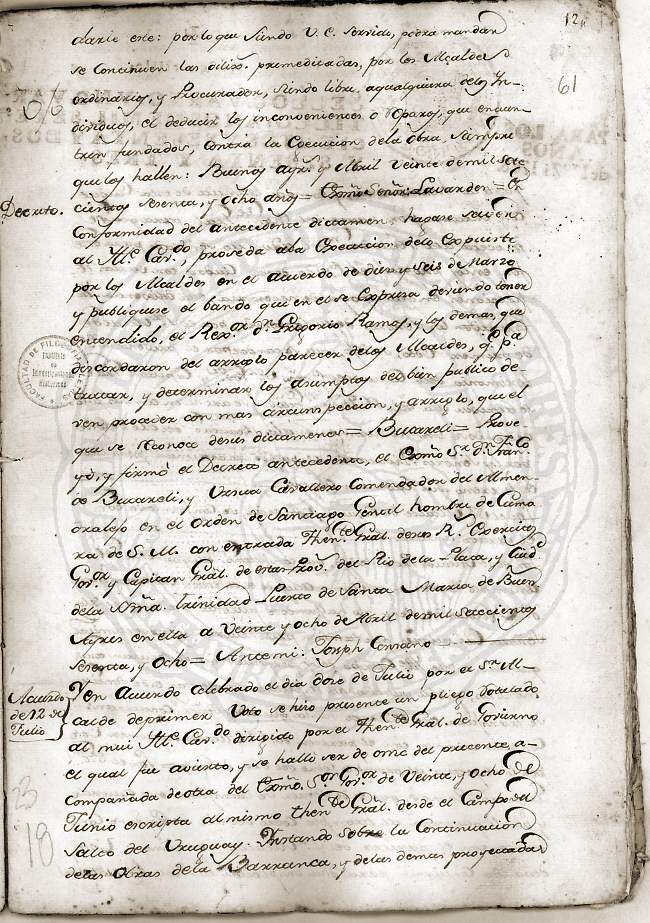Documento 16 folio 23 