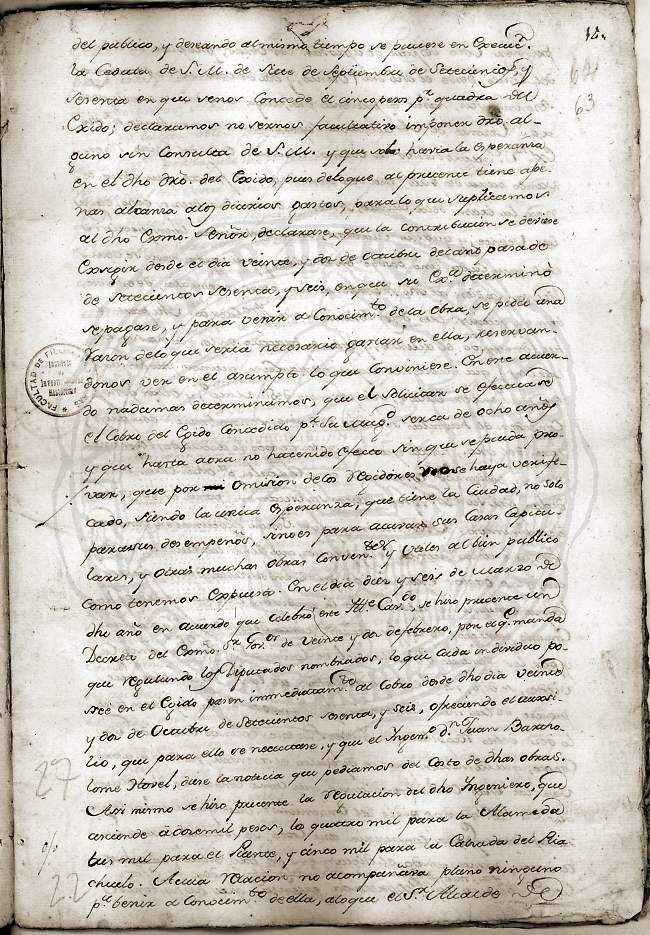 Documento 16 folio 27 