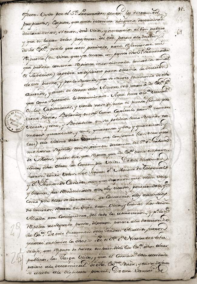 Documento 16 folio 29 