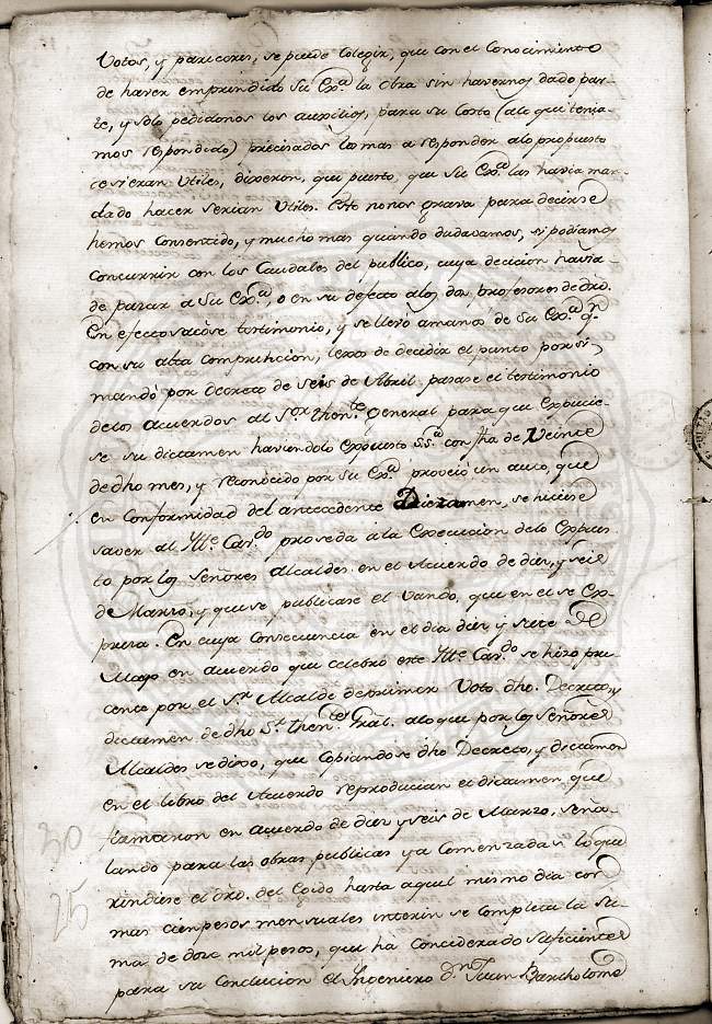 Documento 16 folio 30 