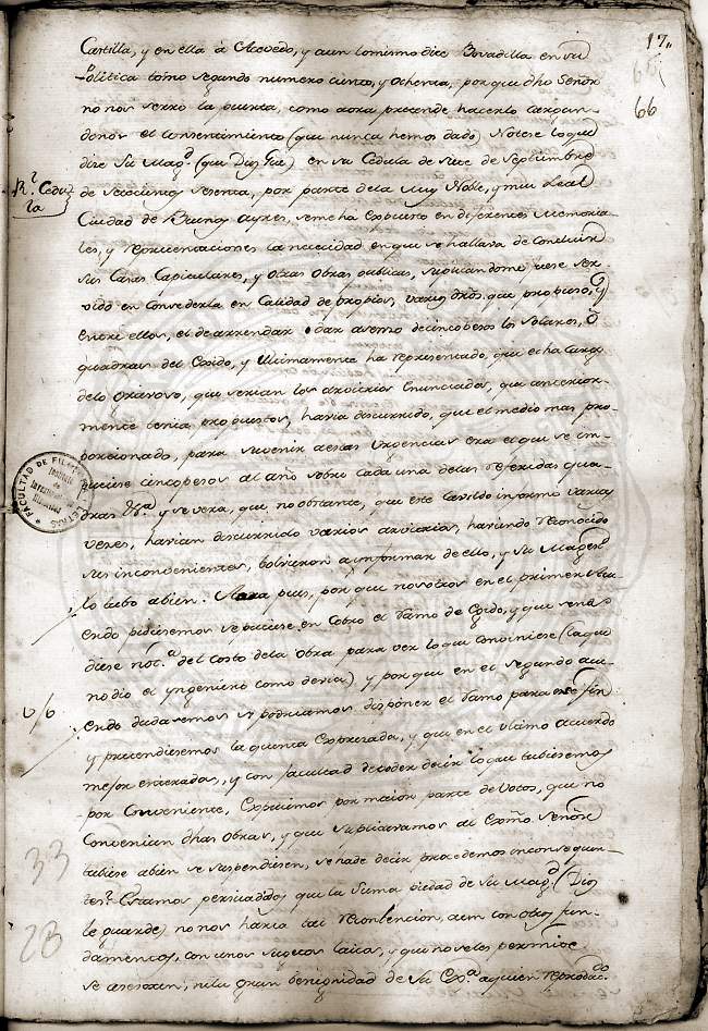 Documento 16 folio 33 