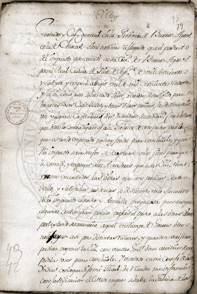 Documento 16 folio 49 