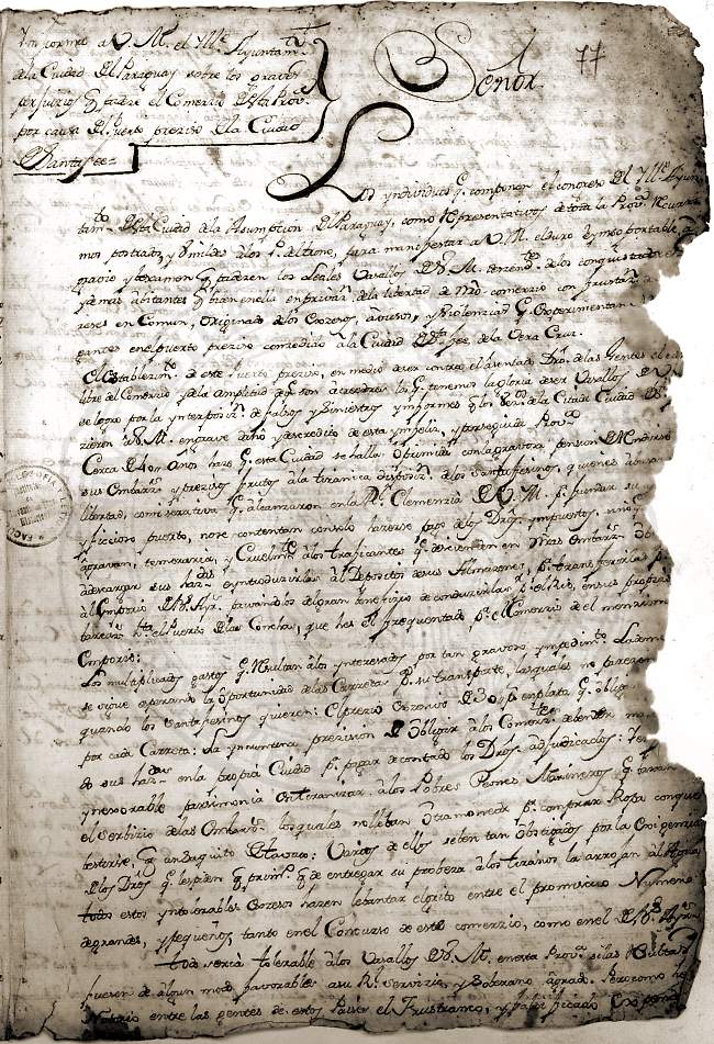Documento 17 folio 2 