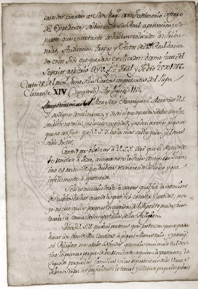 Documento 19 folio 9 