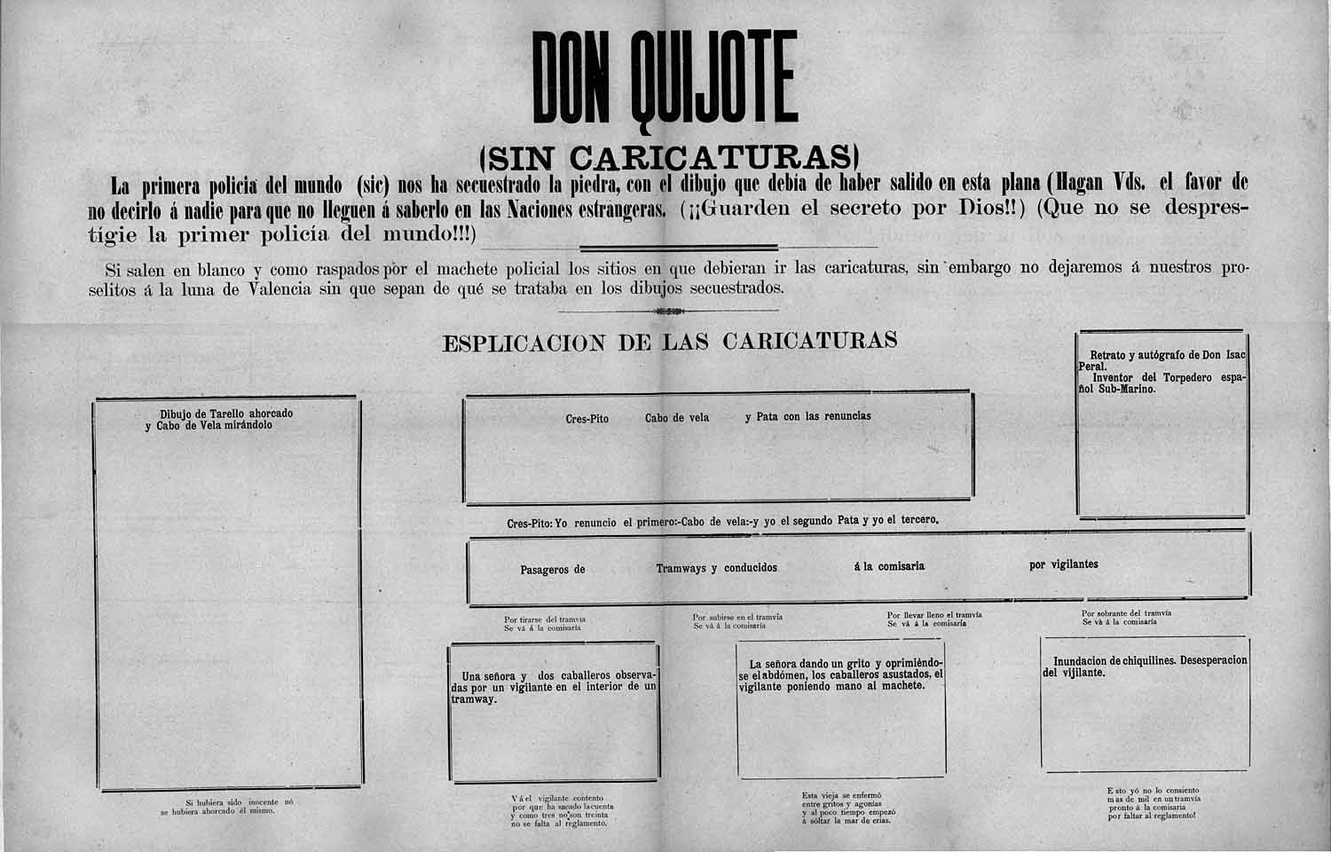 Semanario DON QUIJOTE, 1884-1891